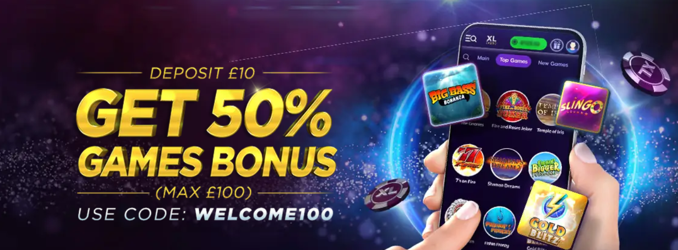 XL Casino lobby — main games screen Philippines 2026